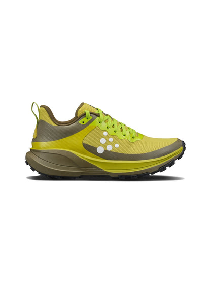 Men's Pure Trail X Running Shoe - Roots/Contrast Green Footwear Craft Sportswear NA