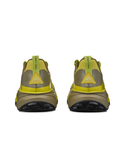 Men's Pure Trail X Running Shoe - Roots/Contrast Green Footwear Craft Sportswear NA