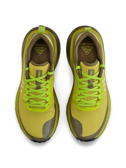 Men's Pure Trail X Running Shoe - Roots/Contrast Green Footwear Craft Sportswear NA