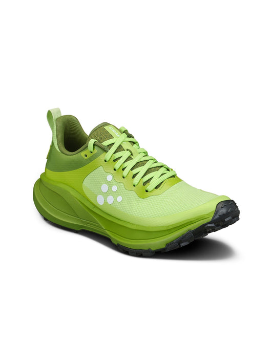 Women's Pure Trail X Running Shoe - Chimera/Contrast Green Footwear Craft Sportswear NA