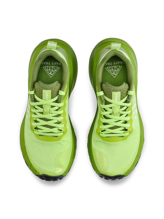 Women's Pure Trail X Running Shoe - Chimera/Contrast Green Footwear Craft Sportswear NA