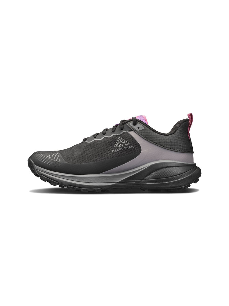 Women's Pure Trail X Running Shoe - Black Footwear Craft Sportswear NA
