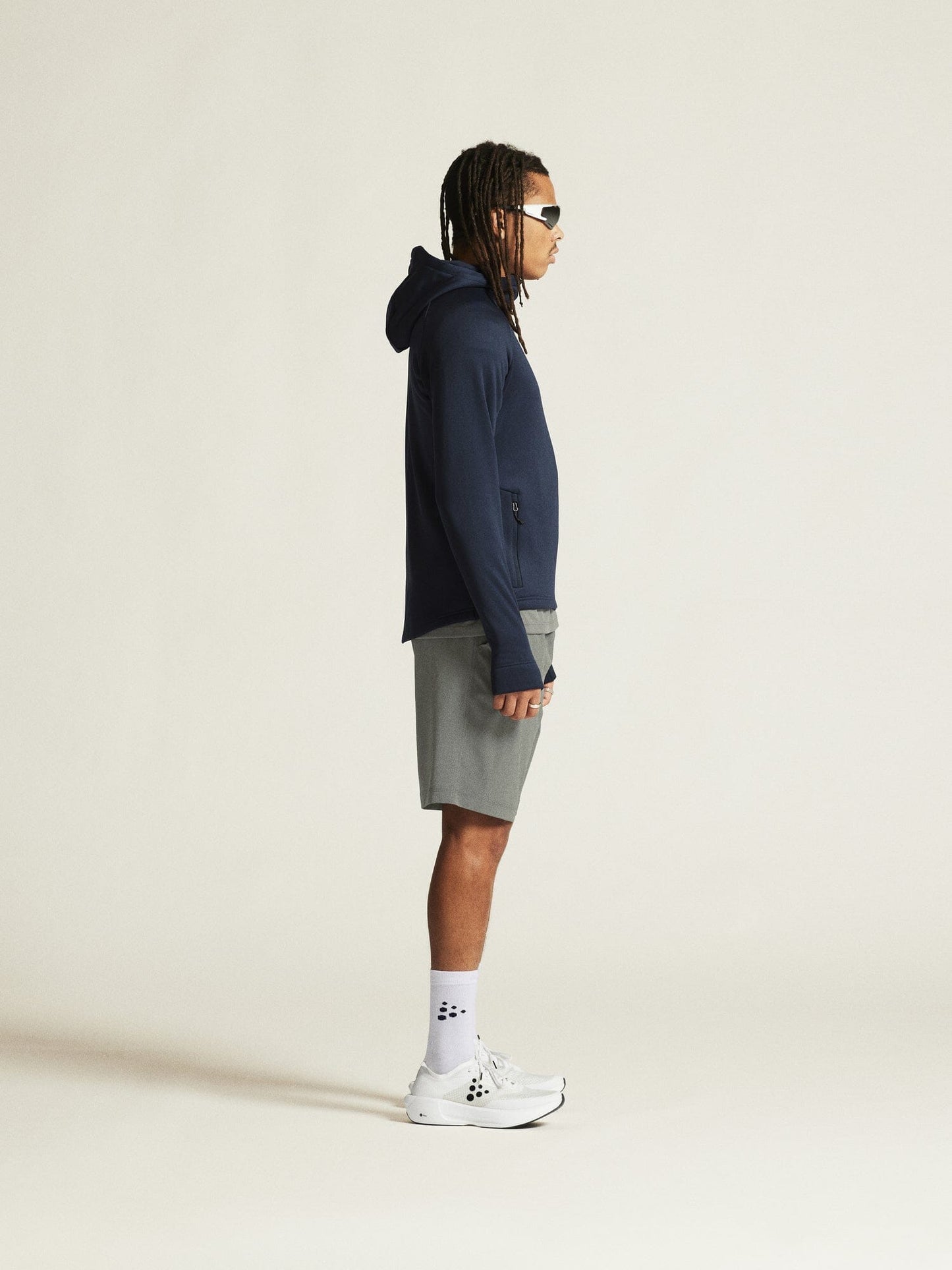 Men's ADV Explore Power Fleece Hood Jacket - Blaze Craft Sportswear NA