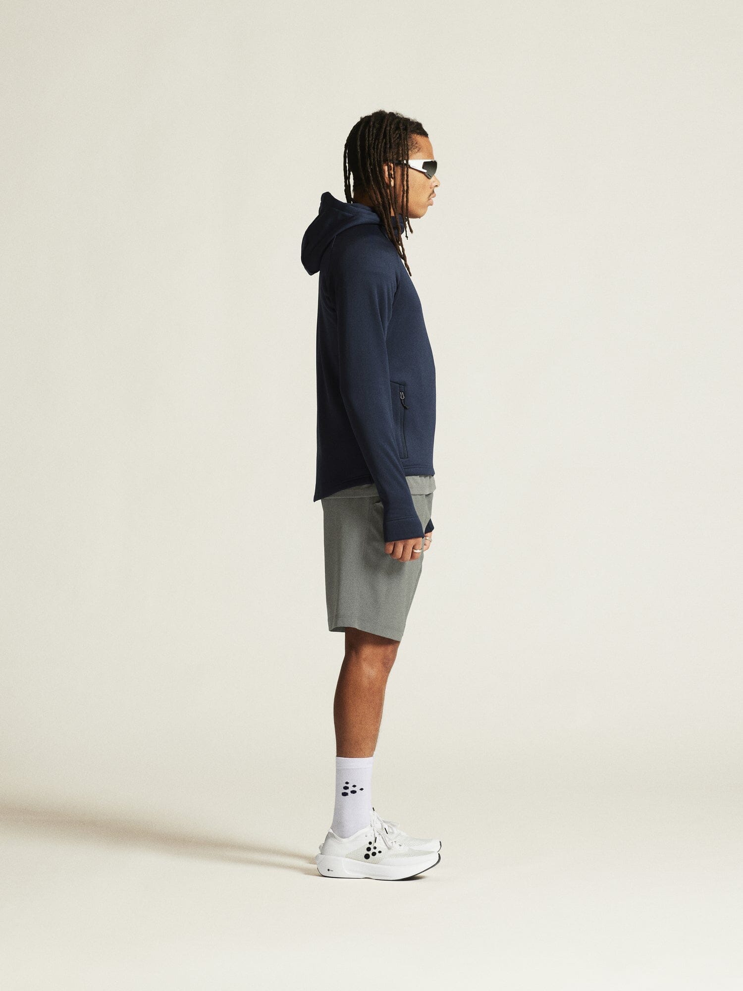 Men's ADV Explore Power Fleece Hood Jacket - Blaze Craft Sportswear NA