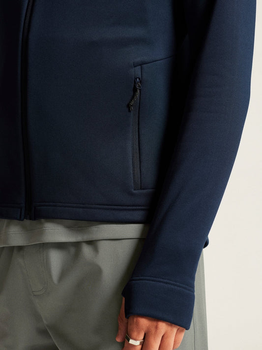 Men's ADV Explore Power Fleece Hood Jacket - Blaze Craft Sportswear NA