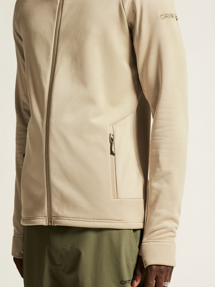 Men's ADV Explore Power Fleece Hood Jacket - Hay Craft Sportswear NA