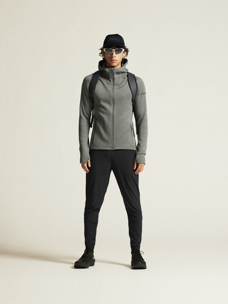 Men's ADV Explore Power Fleece Hood Jacket - Leaf Craft Sportswear NA