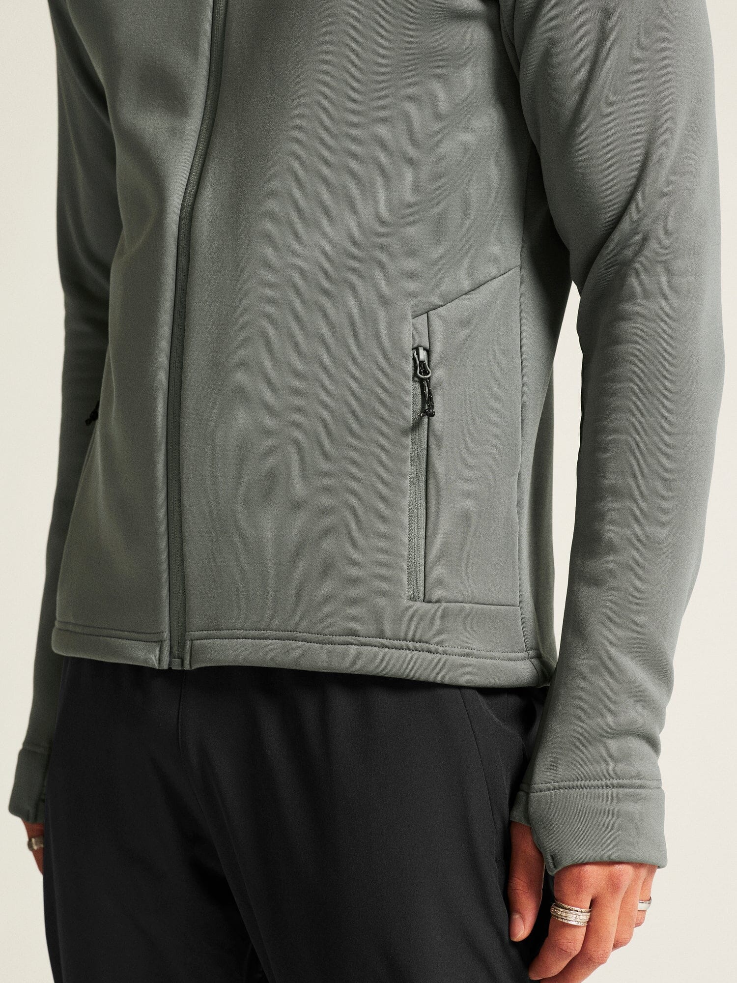 Men's ADV Explore Power Fleece Hood Jacket - Leaf Craft Sportswear NA