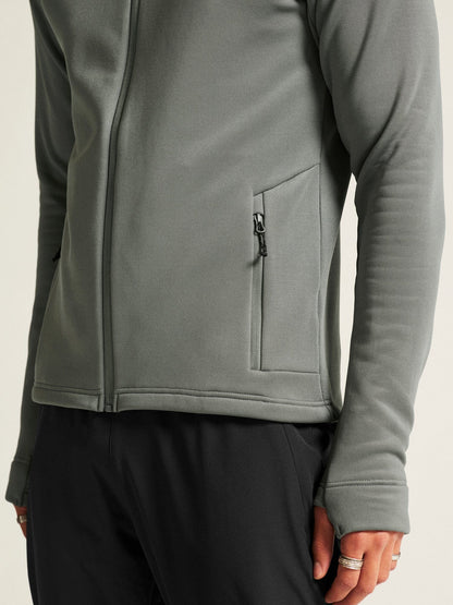 Men's ADV Explore Power Fleece Hood Jacket - Leaf Craft Sportswear NA