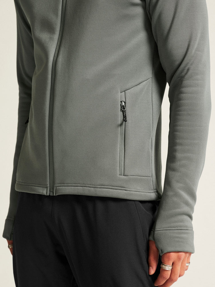 Men's ADV Explore Power Fleece Hood Jacket - Leaf Craft Sportswear NA