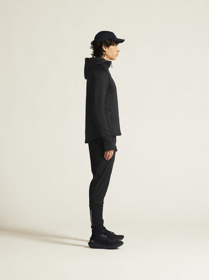 Men's ADV Explore Power Fleece Hood Jacket - Black Craft Sportswear NA