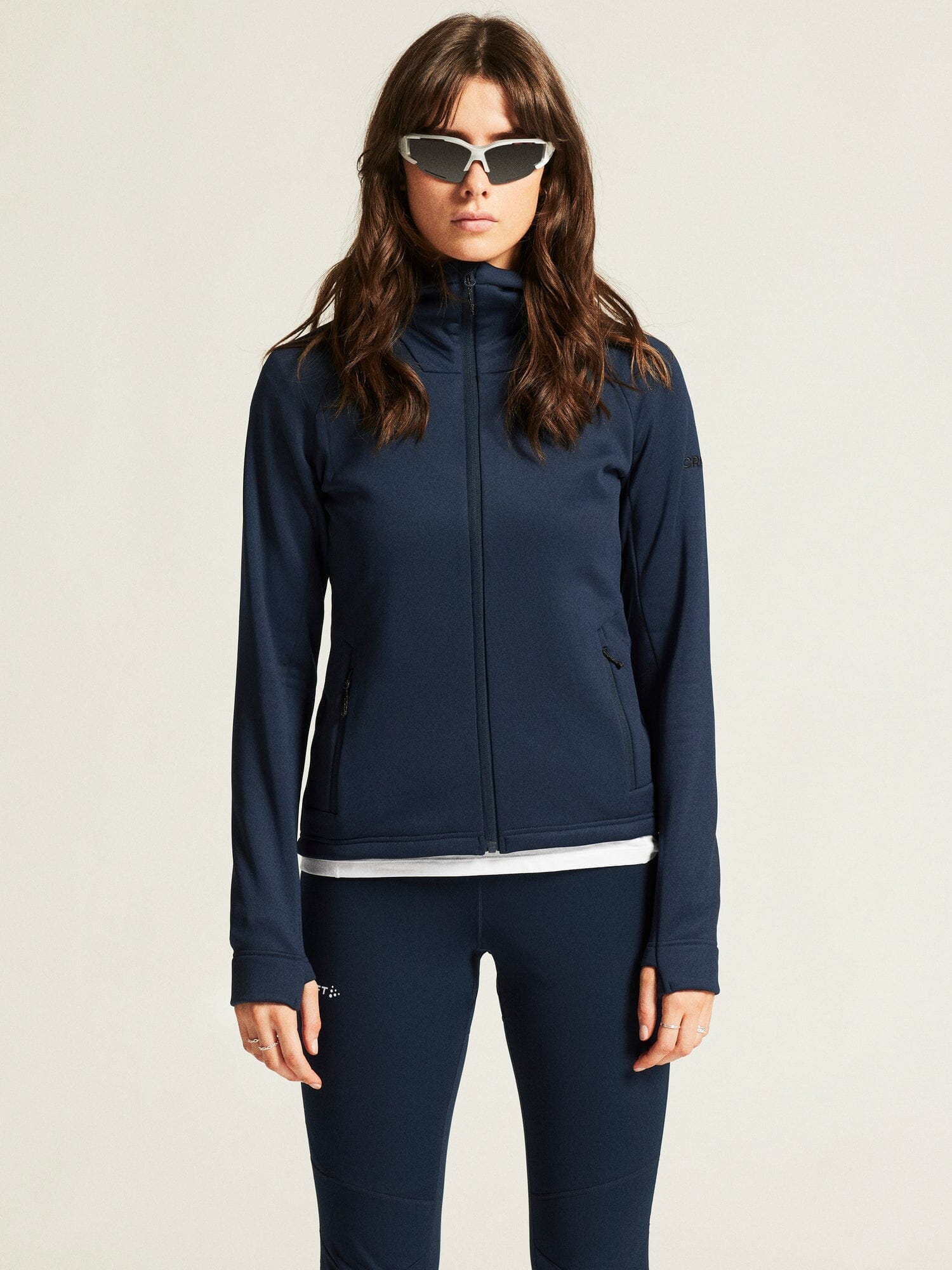 Women's ADV Explore Power Fleece Hood Jacket - Blaze Craft Sportswear NA