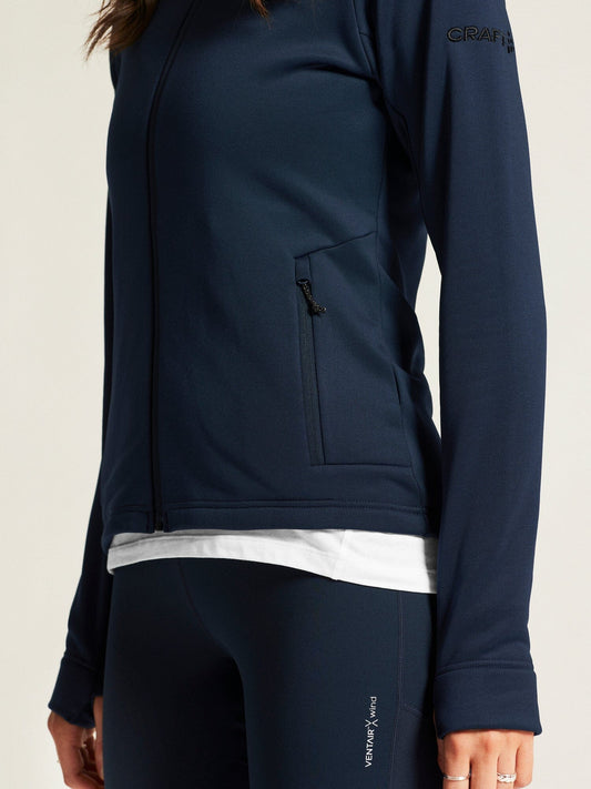 Women's ADV Explore Power Fleece Hood Jacket - Blaze Craft Sportswear NA