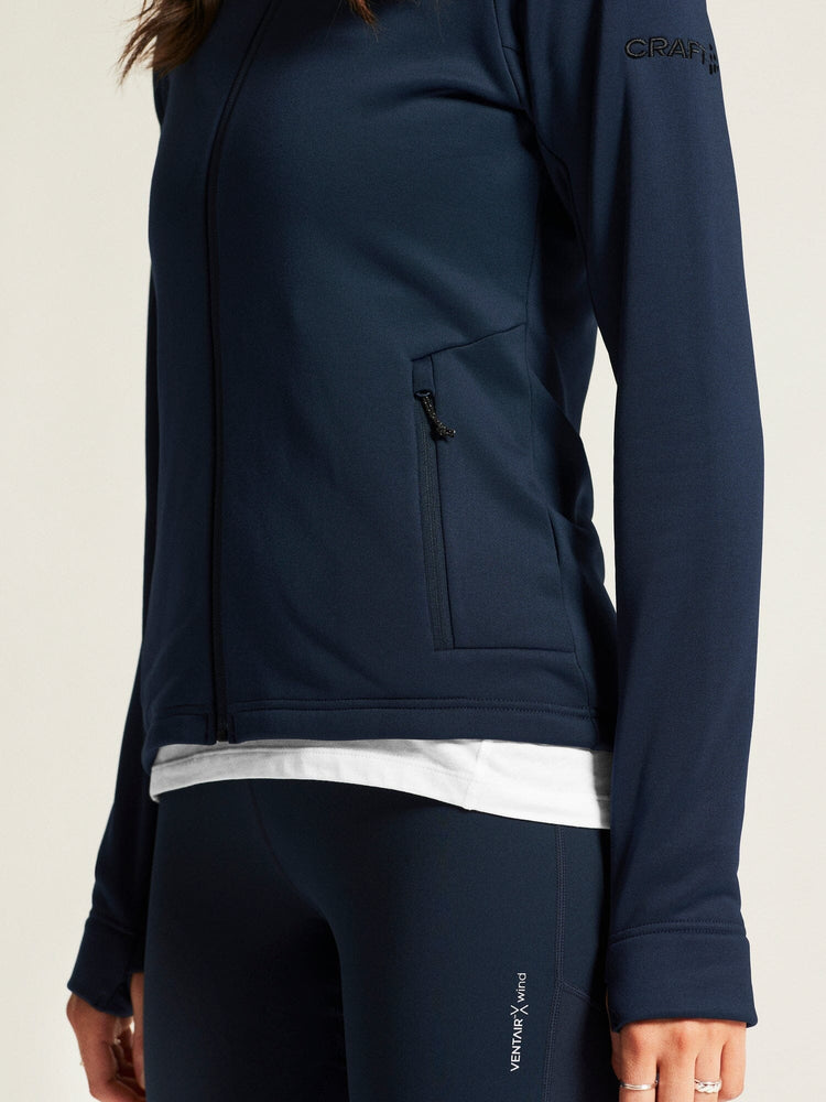 Women's ADV Explore Power Fleece Hood Jacket - Blaze Craft Sportswear NA