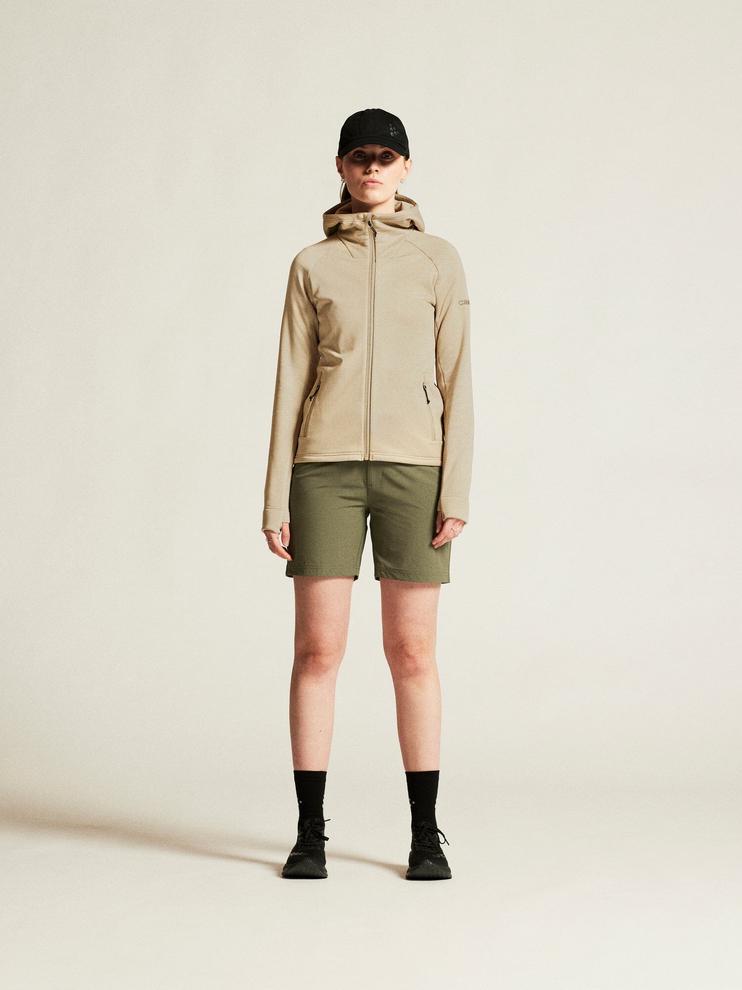 Women's ADV Explore Power Fleece Hood Jacket - Hay Craft Sportswear NA