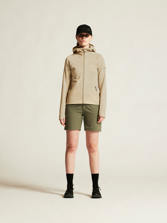 Women's ADV Explore Power Fleece Hood Jacket - Hay Craft Sportswear NA