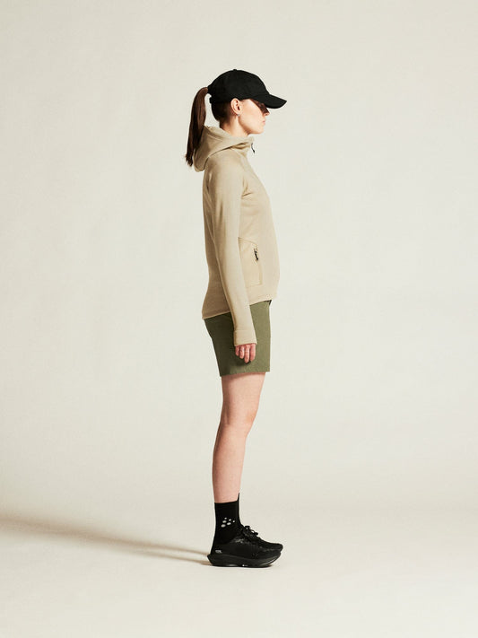 Women's ADV Explore Power Fleece Hood Jacket - Hay Craft Sportswear NA