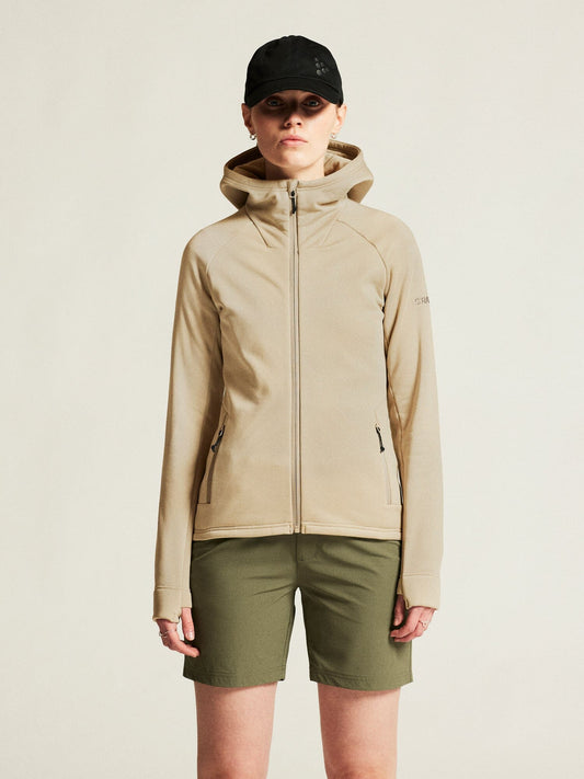 Women's ADV Explore Power Fleece Hood Jacket - Hay Craft Sportswear NA