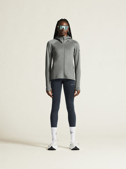 Women's ADV Explore Power Fleece Hood Jacket - Leaf Craft Sportswear NA