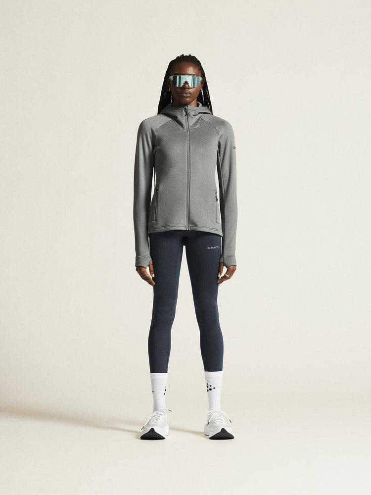 Women's ADV Explore Power Fleece Hood Jacket - Leaf Craft Sportswear NA