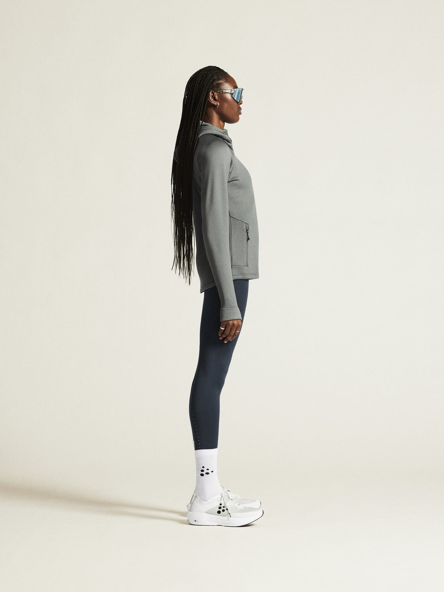 Women's ADV Explore Power Fleece Hood Jacket - Leaf Craft Sportswear NA