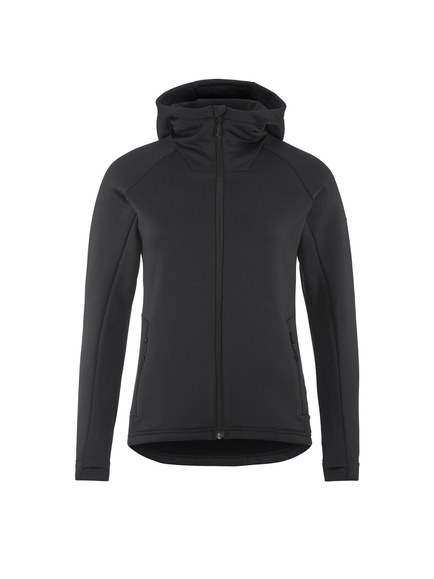 Women's ADV Explore Power Fleece Hood Jacket - Black Craft Sportswear NA