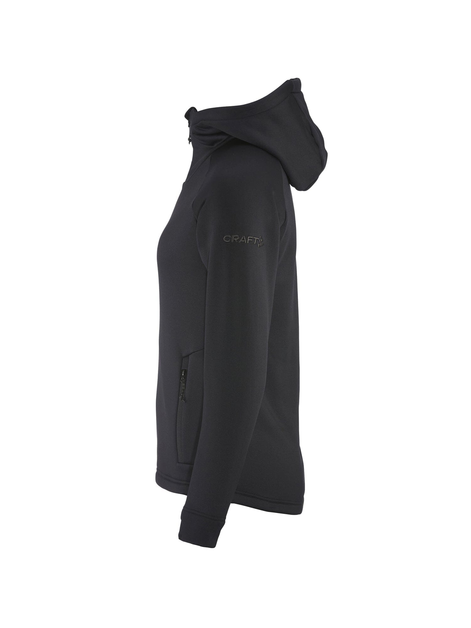 Women's ADV Explore Power Fleece Hood Jacket - Black Craft Sportswear NA
