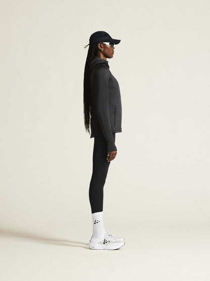 Women's ADV Explore Power Fleece Hood Jacket - Black Craft Sportswear NA