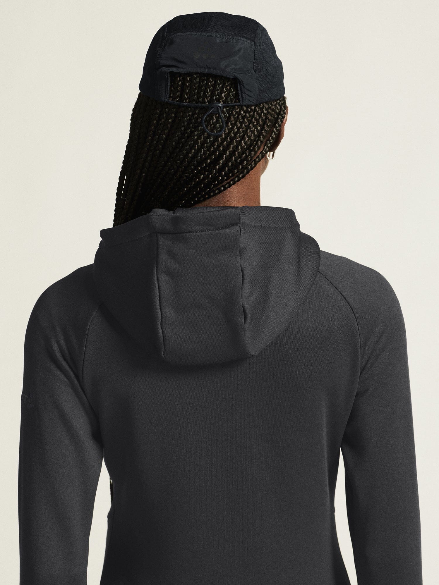 Women's ADV Explore Power Fleece Hood Jacket - Black Craft Sportswear NA