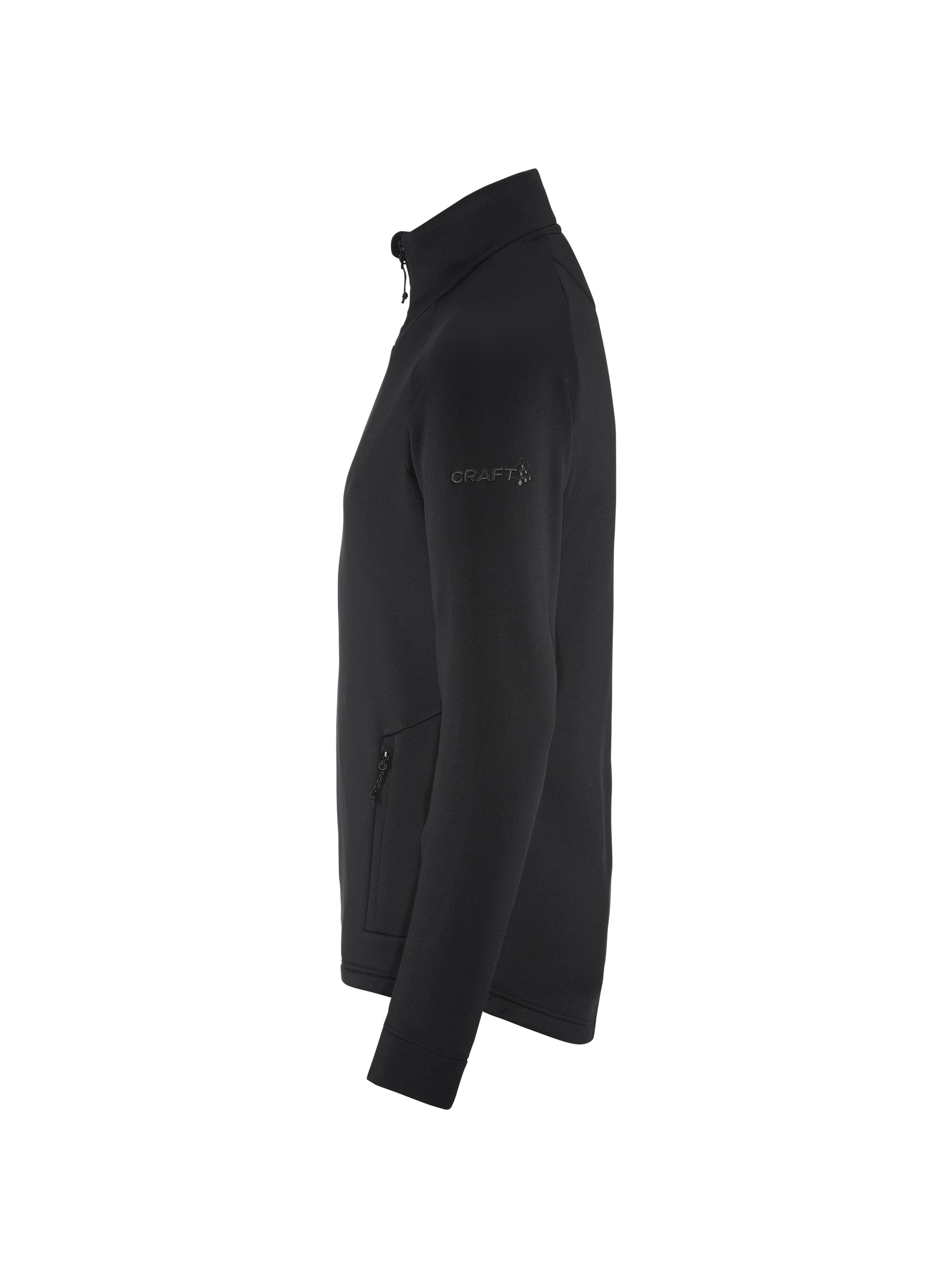 Men's ADV Explore Power Fleece Jacket - Black Men's Jackets and Vests Craft Sportswear NA