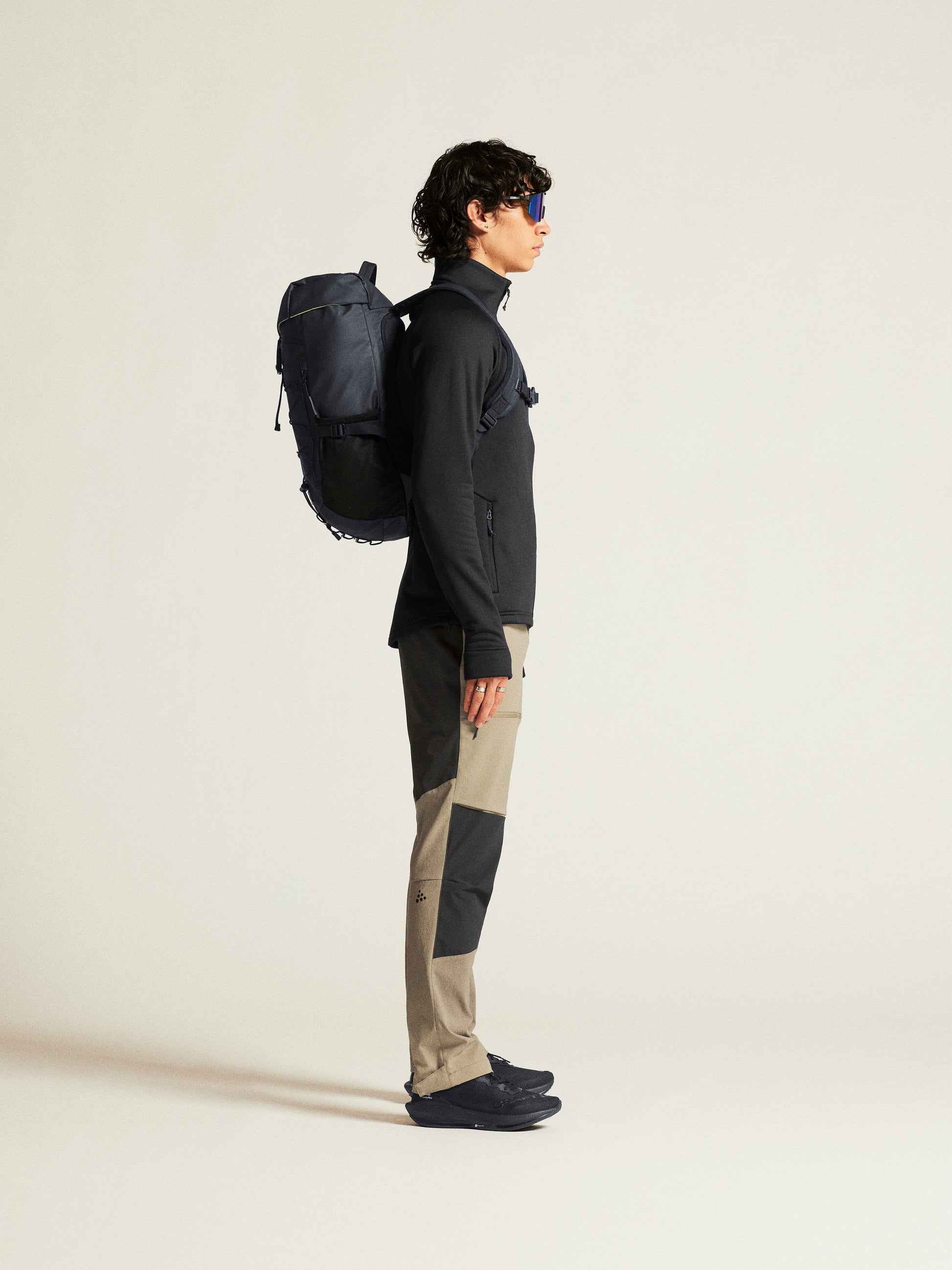 Men's ADV Explore Power Fleece Jacket - Black Men's Jackets and Vests Craft Sportswear NA
