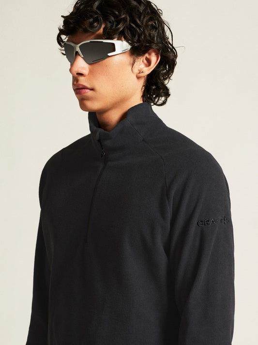Men's Core Explore Fleece Midlayer - Black Craft Sportswear NA