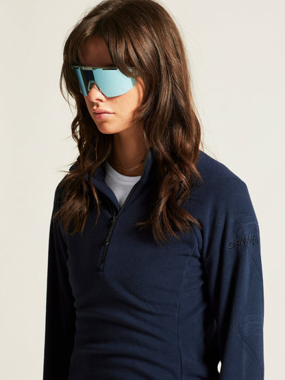 WOMEN'S CORE EXPLORE FLEECE MIDLAYER - BLAZE Craft Sportswear NA