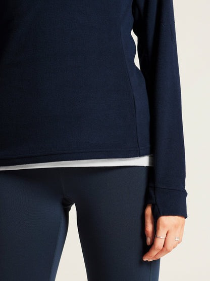 WOMEN'S CORE EXPLORE FLEECE MIDLAYER - BLAZE Craft Sportswear NA