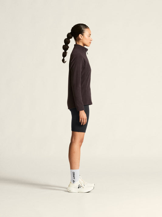 WOMEN'S CORE EXPLORE FLEECE MIDLAYER - DK PLUM Craft Sportswear NA