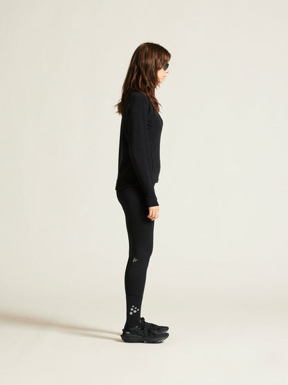 WOMEN'S CORE EXPLORE FLEECE MIDLAYER - Black Craft Sportswear NA