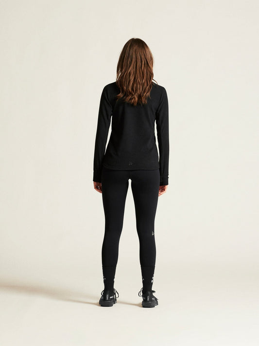 WOMEN'S CORE EXPLORE FLEECE MIDLAYER - Black Craft Sportswear NA