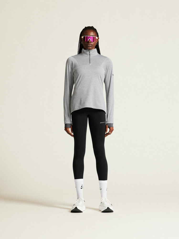 Women's Gain Thermal Midlayer - GREY MELANGE Craft Sportswear NA