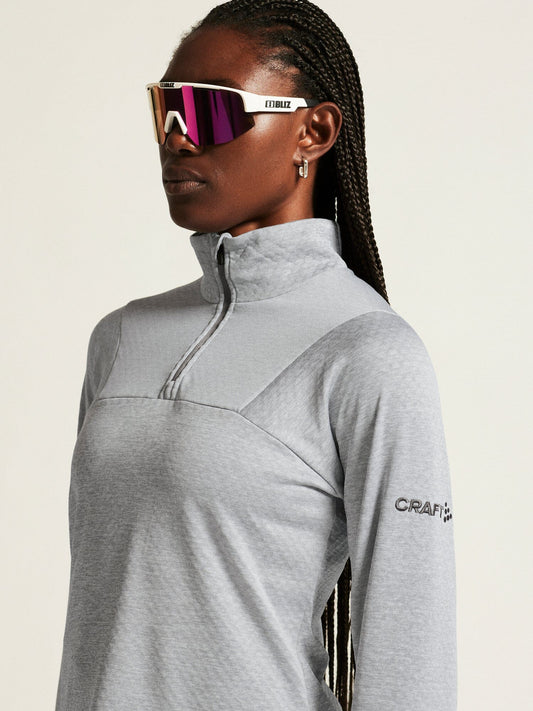 Women's Gain Thermal Midlayer - GREY MELANGE Craft Sportswear NA