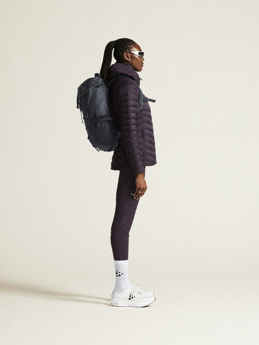 Women's ADV Explore Light Down Jacket - DK Plum Craft Sportswear NA