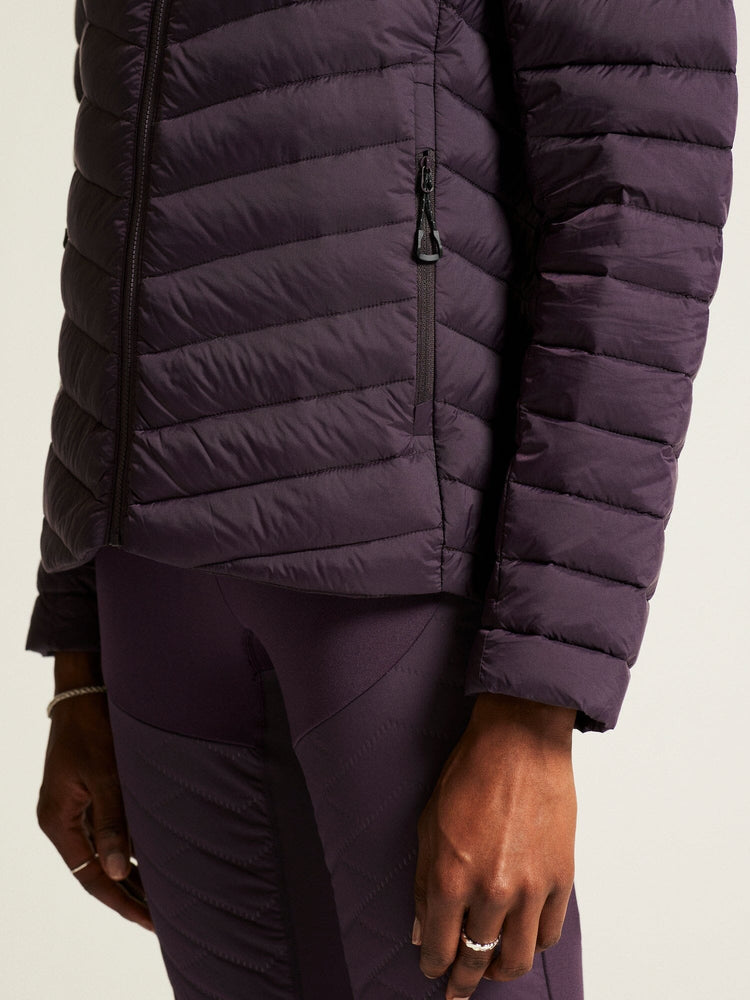 Women's ADV Explore Light Down Jacket - DK Plum Craft Sportswear NA