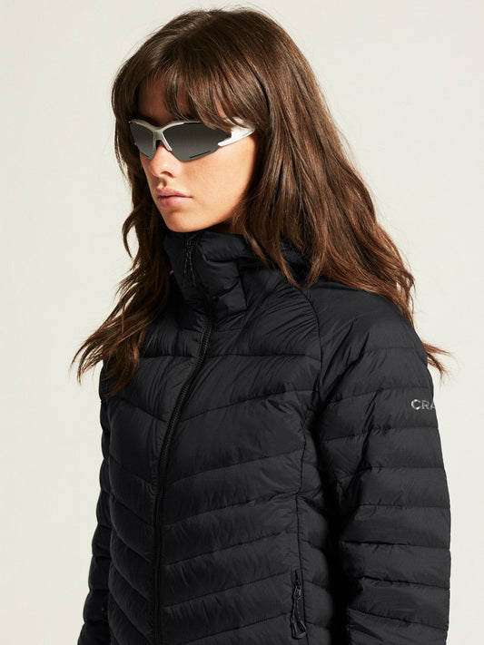 WOMEN'S ADV EXPLORE LIGHT DOWN JACKET - Black Craft Sportswear NA