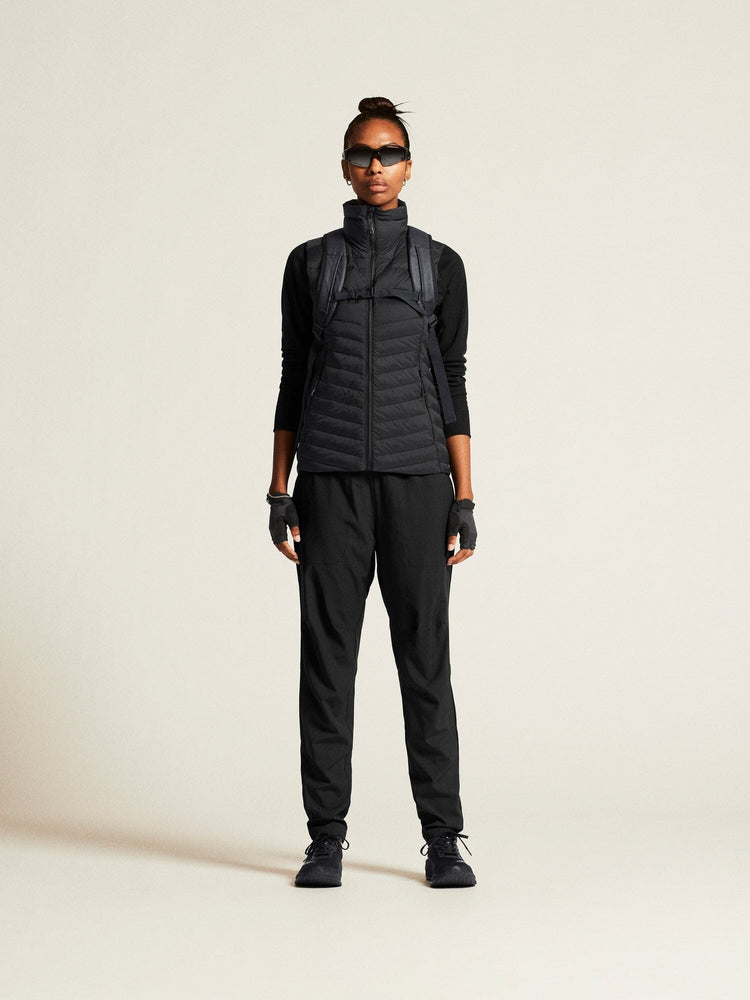 Women's ADV Explore Light Down Vest - Black Craft Sportswear NA