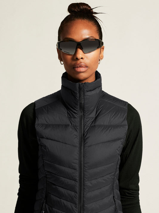 Women's ADV Explore Light Down Vest - Black Craft Sportswear NA