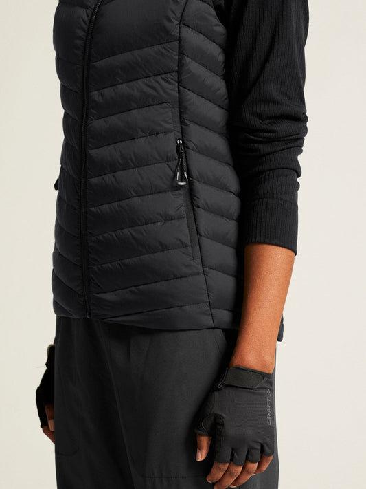 Women's ADV Explore Light Down Vest - Black Craft Sportswear NA