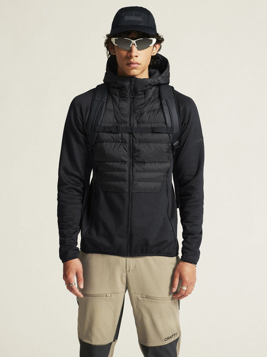 MEN'S ADV EXPLORE HYBRID DOWN JACKET - Black Craft Sportswear NA