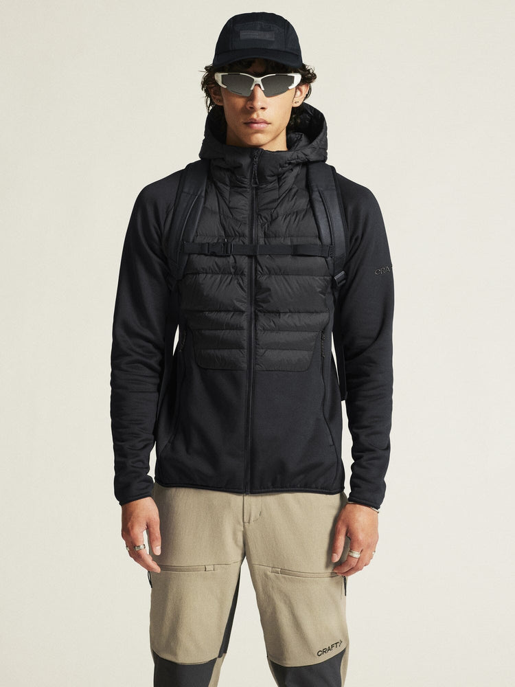 MEN'S ADV EXPLORE HYBRID DOWN JACKET - Black Craft Sportswear NA