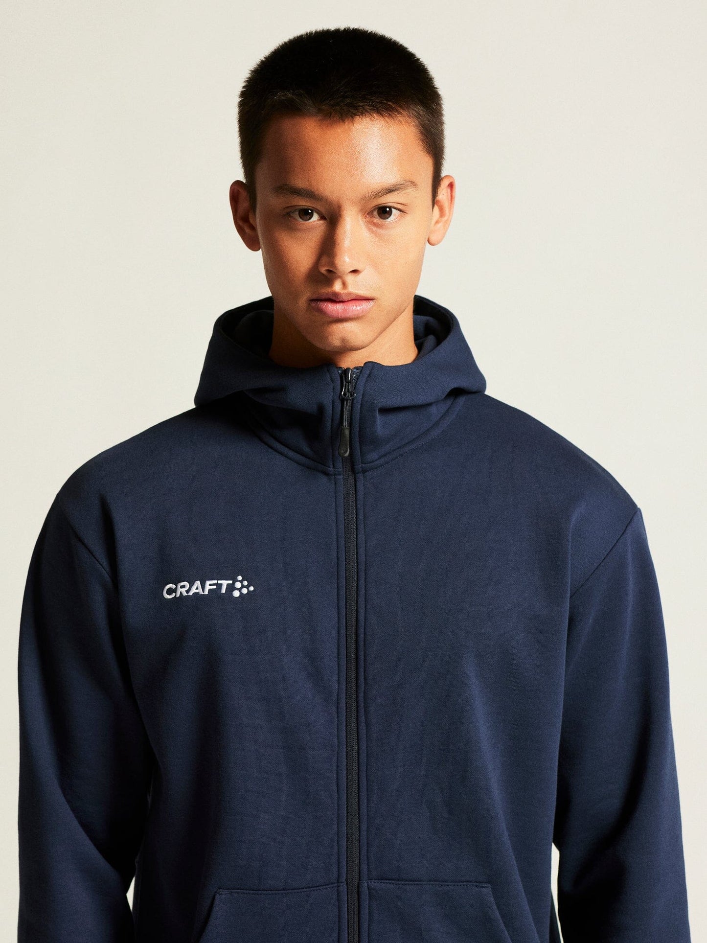 Men's Community 2.0 Logo FZ Hoodie - Navy Craft Sportswear NA