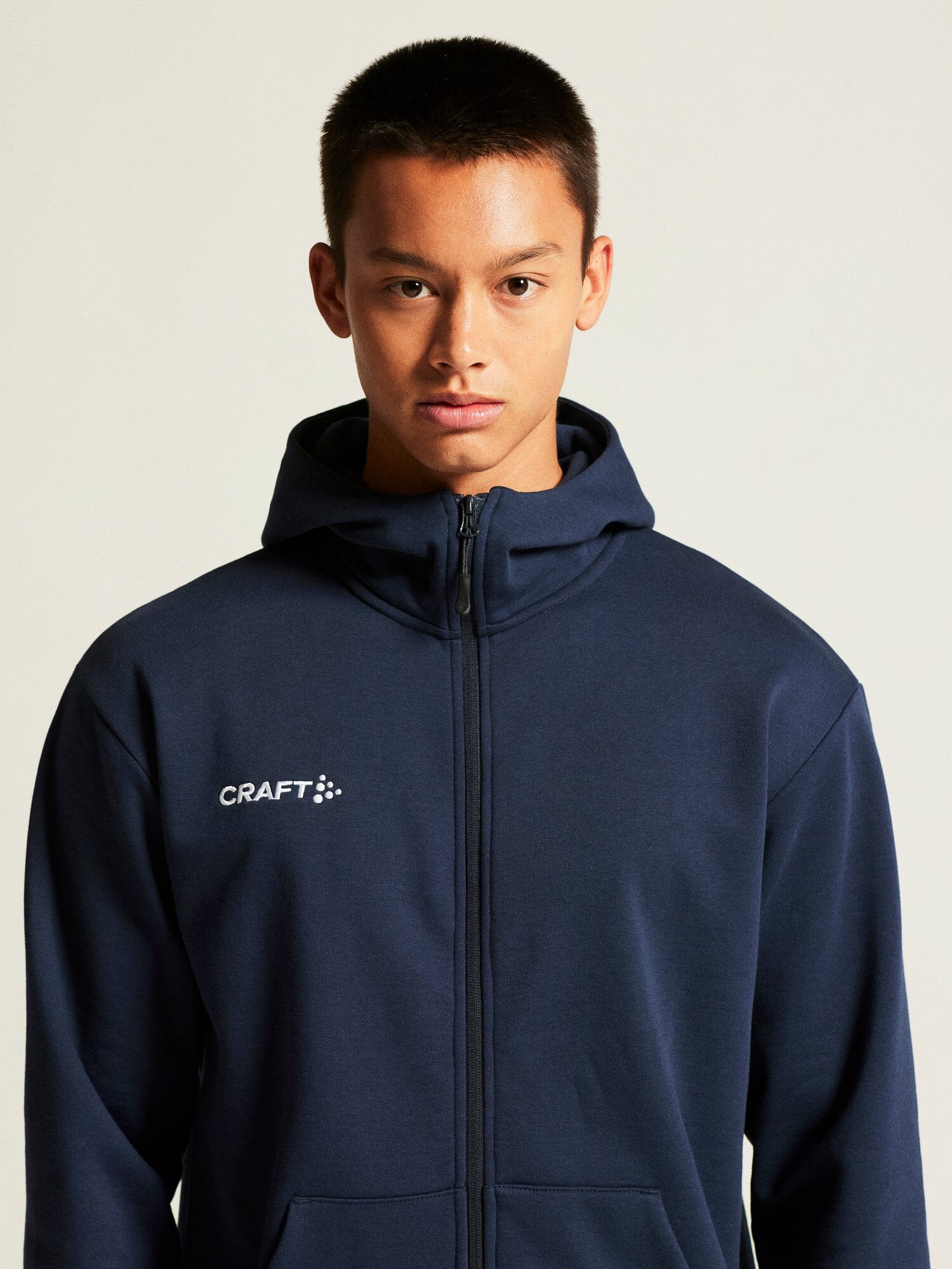 Men's Community 2.0 Logo FZ Hoodie - Navy Craft Sportswear NA