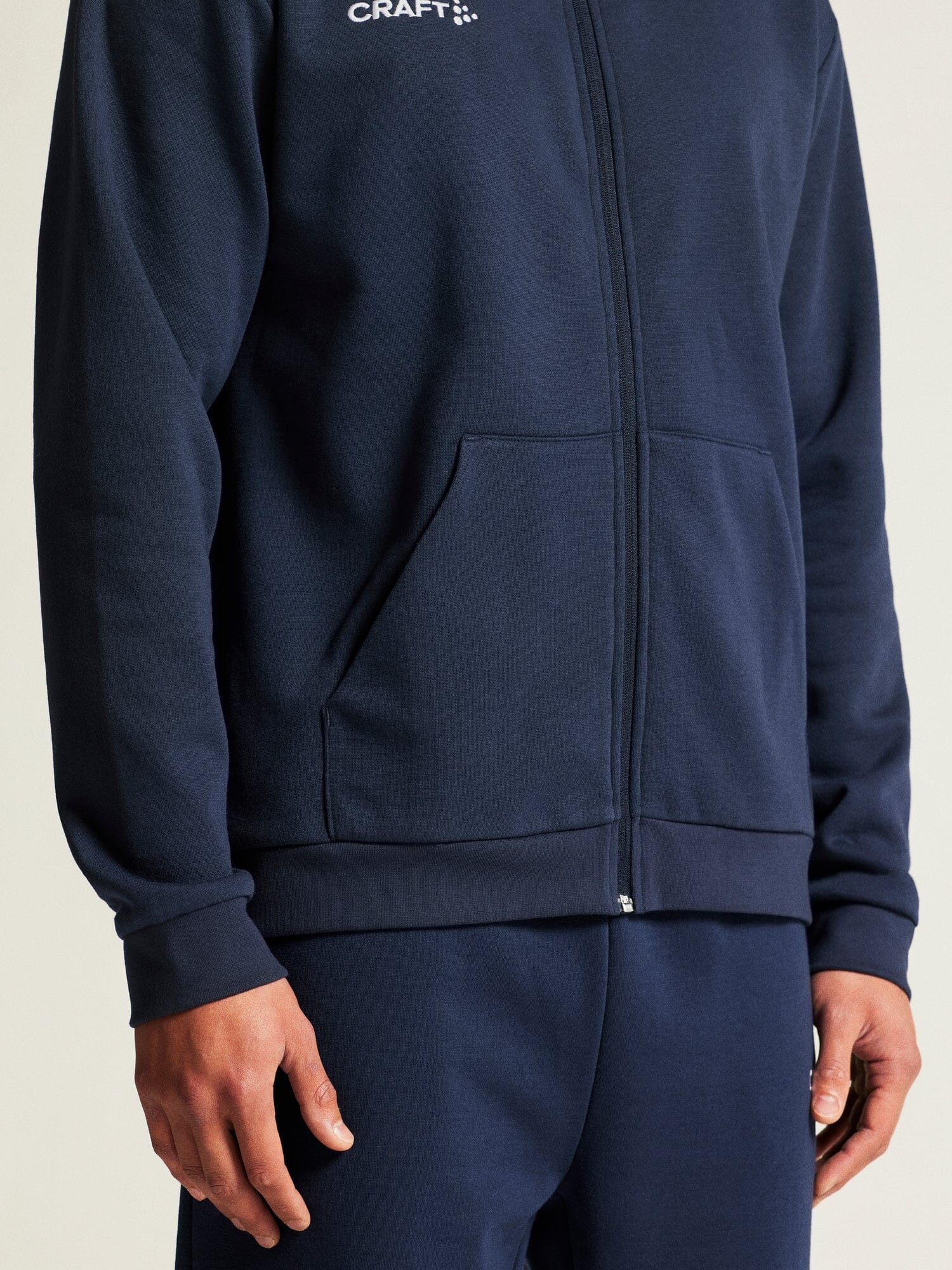 Men's Community 2.0 Logo FZ Hoodie - Navy Craft Sportswear NA